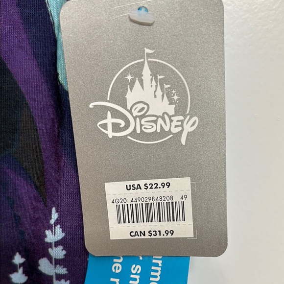 NWT- Disney Store Elsa and Anna Blue Pajama Set with Frozen Design - Picture 2 of 5